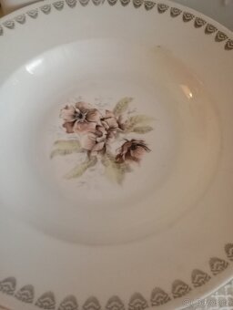 Retro hluboký talíř Czechoslovakia,, - 3