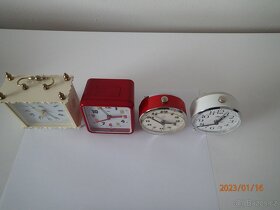 4x mechanický budík - 3