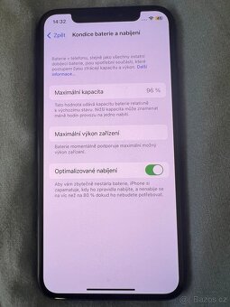 Iphone X, 256 GB, OLED displej, baterie 96%, super stav - 3