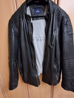 Pánská kožená bunda - 3