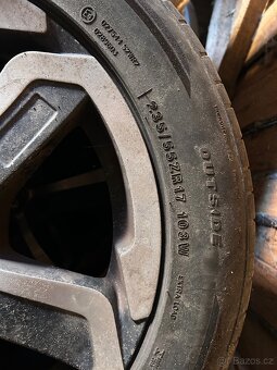 Alu kola a pneu 235/55/17 wv t6 t5 - 3