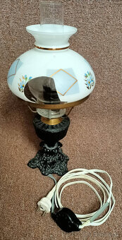 Stará kovová lampička - 3