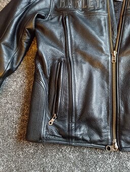 Kožená značková bunda Harley Davidson - 3