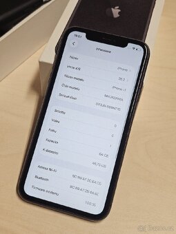iPhone 11 64gb 83% batéria - 3