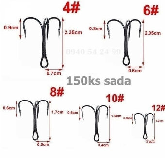 Rybolov - trojháky na dravce - 3