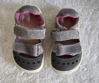 Kožené barefoot sandálky Jonap velikost 22 - 3