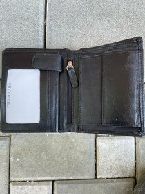 Kožená černá peněženka - 3