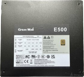 Great Wall E500 ATX 500W Polomodulový zdroj pro PC - 3