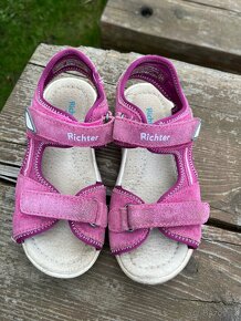 Dívčí kožené sandále Richter vel. 29 - 3