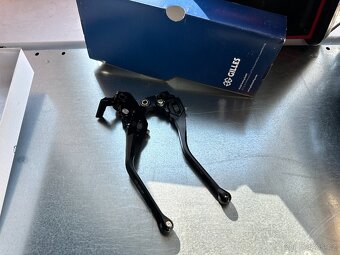 Yamaha MT 09 21-23 spojková a brzdová černá páčka - 3