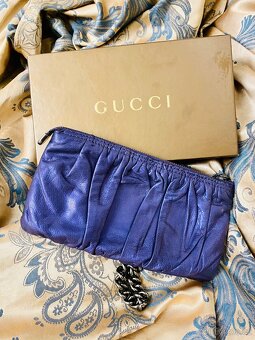 Kabelka GUCCI GALAXY POUCH PURPLE LEATHER - 3