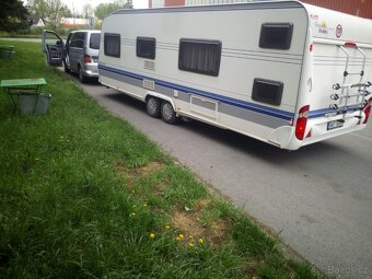 Karavan Hobby 650 – rodinný, palandy, mover, markýza - 3