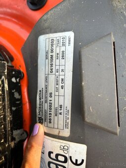 Husqvarna R 145, sekačka - 3
