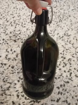 Pivní láhev džbánek 1l Svijany 2013, patentní uzávěr - 3