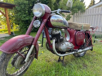 Jawa 250 - 353, 1956, doklady, okresní SPZ - 3
