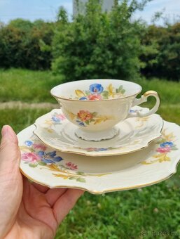 Starožitná porcelánová sada Bareuther Německo - 3