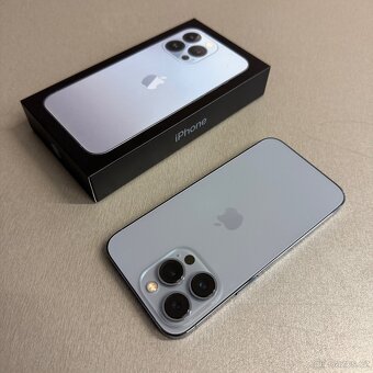 iPhone 13 Pro 128GB sierra blue, jako nový bez škrábance - 3