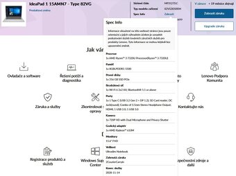 Lenovo IdeaPad 1 15AMN7-Type 82VG00SBRM - 3