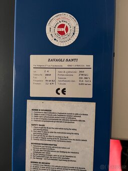 Zavagli Santi EUROLIFT Z41/3S - dvousloupový zvedák - 3