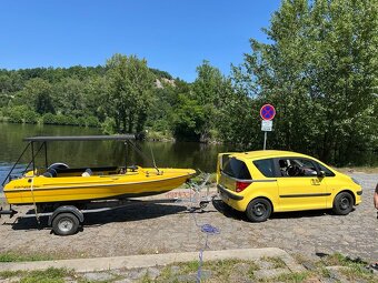 Motorový člun FINNSPORT a lodní přívěs - ELEKTROMOTOR - 3