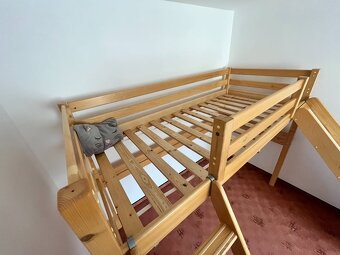 Dětská postel Domestav - horní spaní s klouzačkou - 3