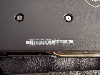 MSI RX 6600 XT Mech 8GB TOP stav - 3
