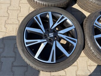 4x al kola 5x100 18 + pneu letní 215/45 R18 - 3