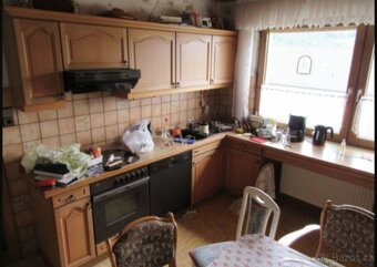Rustikální linka světlý dub se spotřebiči, 5033 - 3