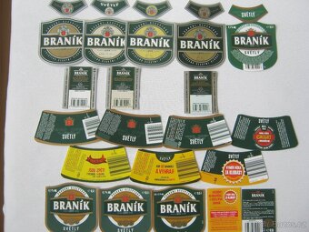 100ks 2007-2025 pivní etikety Praha Braník Staropramen - 3