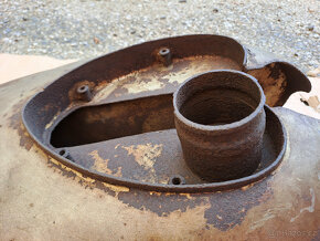 New Hudson 500 OHV, 1931 - originální nádrž na opravu - 3