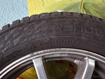 Zimní alu sada 205/55/r16 - 3