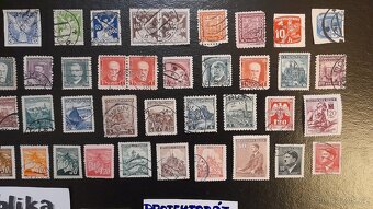 Poštovní známky I.REPUBLIKA + Protektorát č.2 50ks - 3