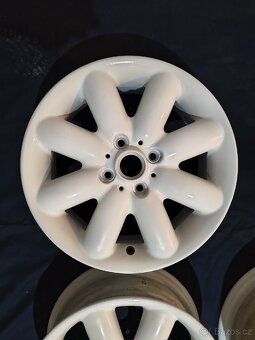 Alu disky na Mini R51, R52, R53, bílé R15. - 3