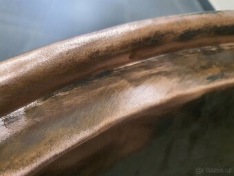 těžký měděný kotel, luxusní stav - 3