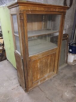 starožitná skříň skleník - 3