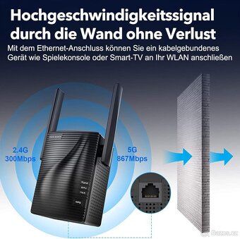 Wi-Fi opakovač /zesilovač Rockspace 5GHz / 2,4 GHz - 3