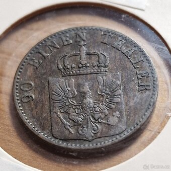 4 pfennig 1858 A (Berlín) - 3