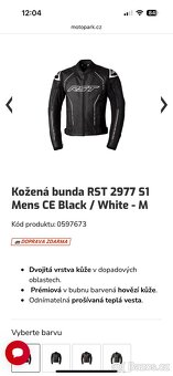 Kožená bunda RST - 42 M - 3