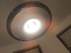 Závěsné LED svítidlo ( lustr ) sklo/ kov - 3