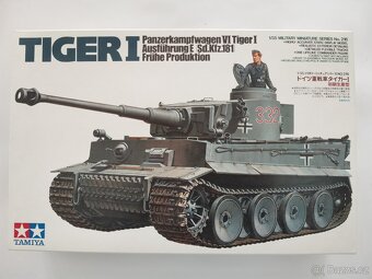 Tank TIGER I - obě verze + lepty 1:35 - 3