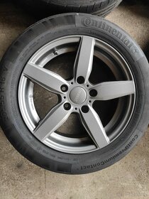 Sada kol 5x120 R16 BMW Dezent, Continental Sportcontact 4mm - 3