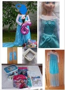 Zpívají panenka Elza ,budík, puzle, sáčky, box, atd. Frozen - 3