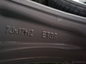 alu Seat Alhambra,VW Sharan,letní 225/50/17 zánovní pneu - 3