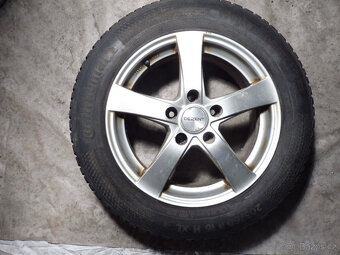 Prodám orig.16" litá kola+zimní pneu. R.MEG. SCENIC r.2008 - 3
