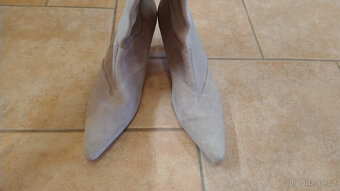 béžové semišové kozačky Vagabond, vel. 41 - 3