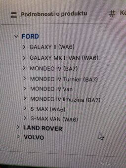 Ford - Galaxy II. Mondeo IV. S-Max. chladič klimatizace. - 3