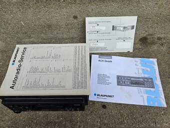 Škoda ACR autorádio Blaupunkt + šuplík - 3