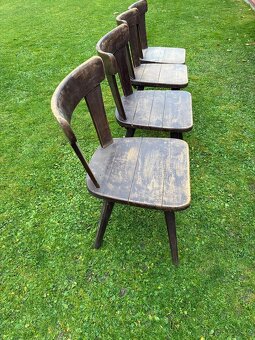 Židle z masivu 4x - 3