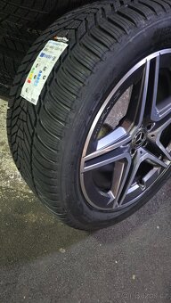 21"original Mercedes Gls W167 s novými zimními pneu Hankook - 3