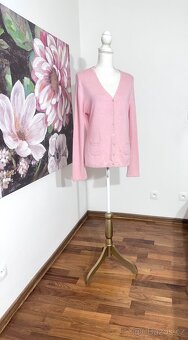 Hedvábné Kašmírový kardigan Insieme - 3